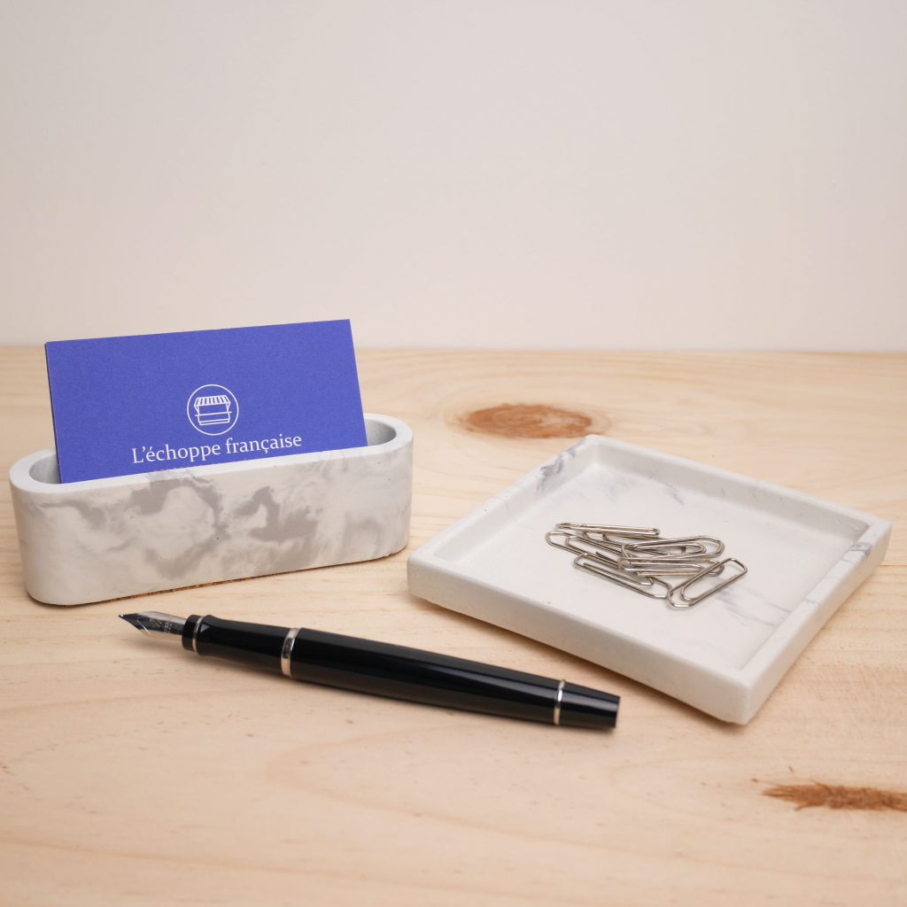 déco bureau en béton