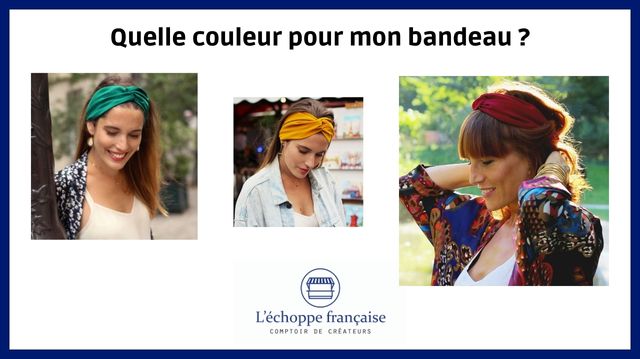 Quelle couleur choisir pour mon bandeau cheveux femme ?