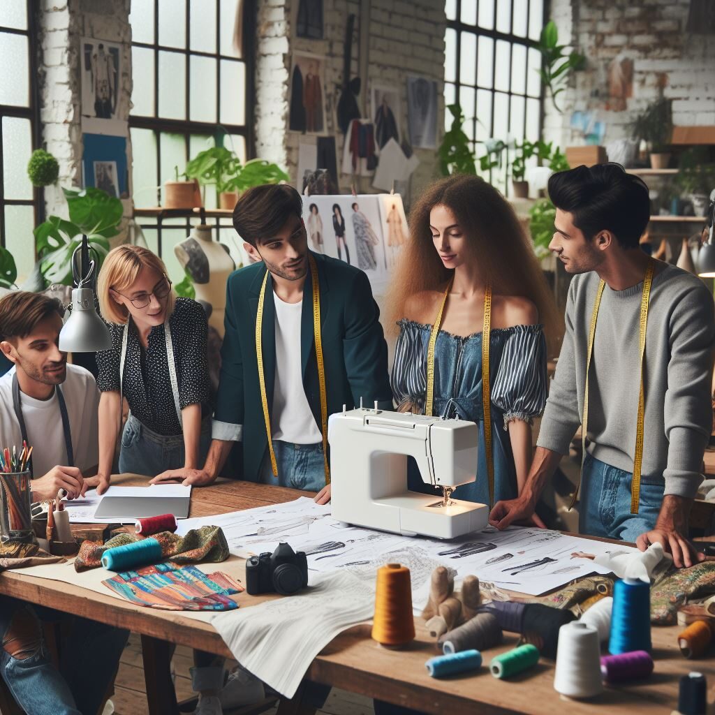 Des créateurs français en pleine création.