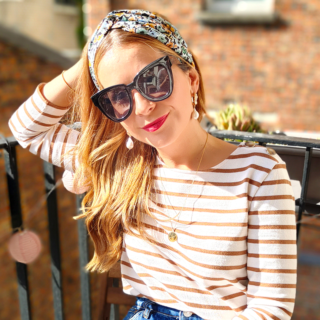 Headband imprimé Garance – Image 3