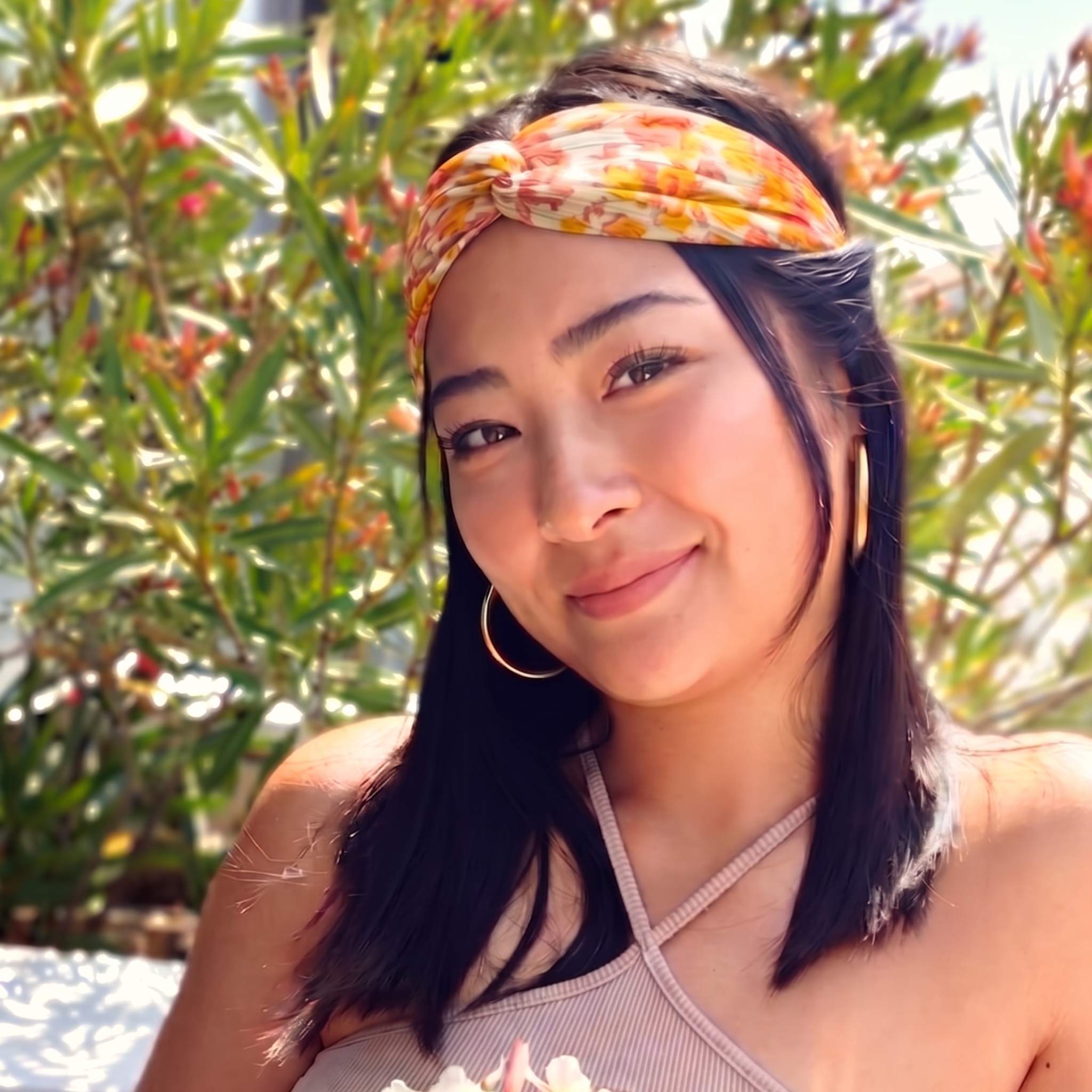 Headband imprimé Sienna