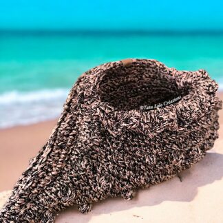 Sac en Forme de Coquillage Crocheté à la Main en France