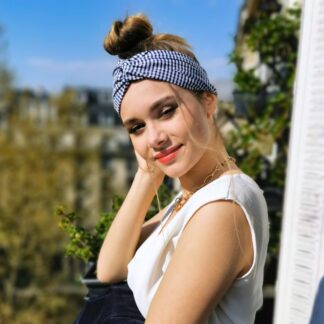 Headband imprimé Brigitte
